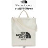 THE NORTH FACE(ザノースフェイス)トートバッグ エコバッグ 小物入れ スマホ White Label BIG LOGO TOTE NN2PM59K|THE NORTH FACE