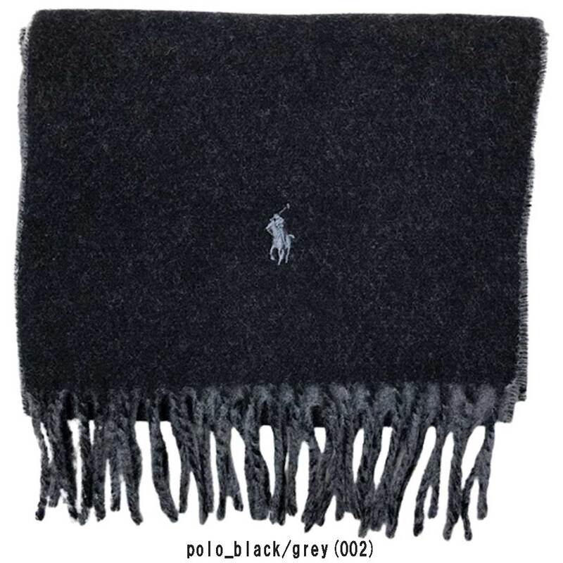 (SALE)POLO RALPH LAUREN(ポロ ラルフローレン)マフラー スカーフ リバーシブル メンズ PC0455
