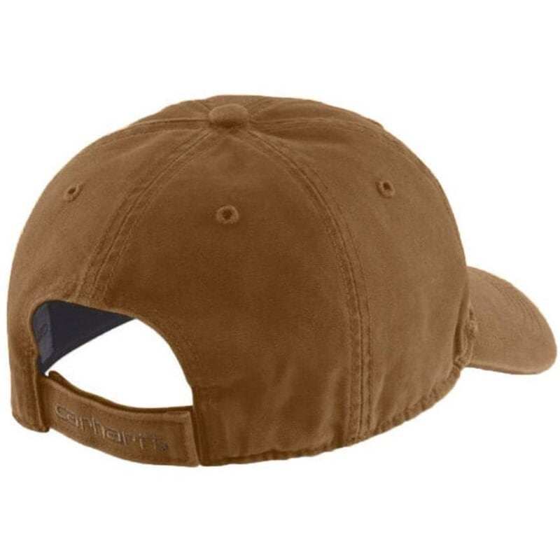 Carhartt(カーハート)キャップ アウトドア コットン 綿100% 帽子 シンプル ロゴ ワンポイント キャンバス メンズ レディース CANVAS CAP 100289