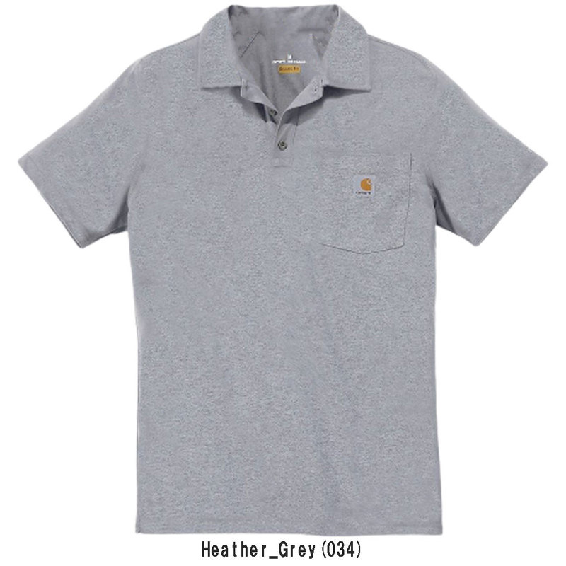 Carhartt ポロシャツ SALE)Carhartt(カーハート)ポロシャツ 半袖 速乾 スポーツ 無地