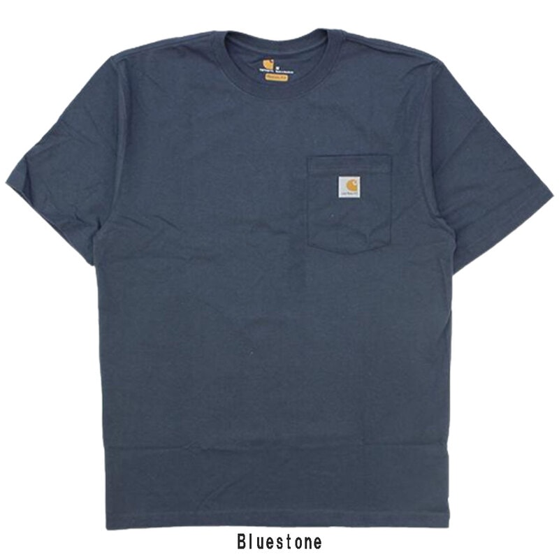 Carhartt(カーハート)Tシャツ 半袖 ポケット ポケT 定番 ワークウェア ルーズフィット メンズ K87