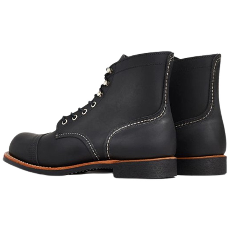 RED WING(レッドウィング)アイアンレンジャー ブーツ 革 レザー 革靴 メンズ ブラック 黒 レースアップ 男性用 定番 6-inch IRON RANGER #8084