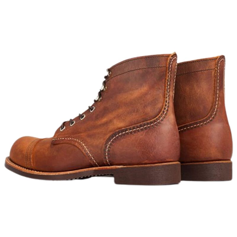 RED WING(レッドウィング)アイアンレンジャー ブーツ 革 レザー 革靴 メンズ カッパー ブラウン レースアップ 男性用 定番 6-inch IRON RANGER #8085