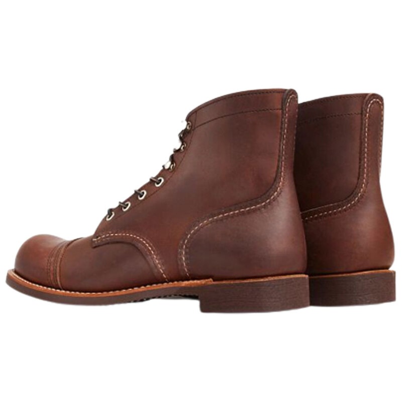RED WING(レッドウィング)アイアンレンジャー ブーツ 革 レザー アンバー ブラウン メンズ レースアップ 革靴 男性用 6-inch IRON RANGER #8111