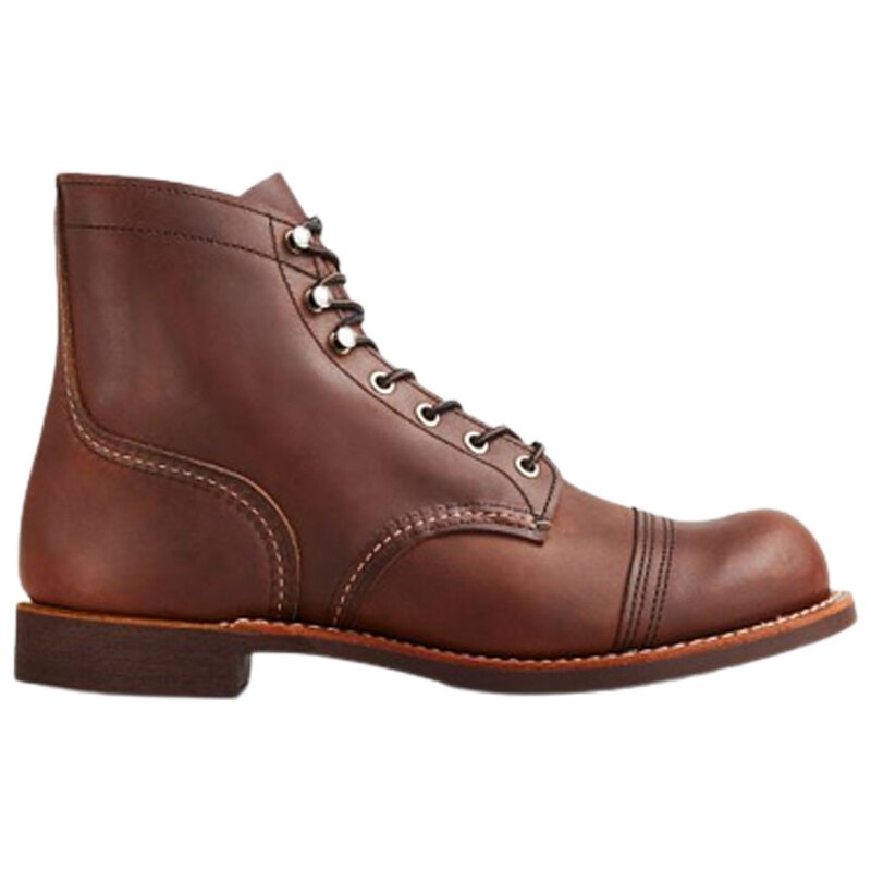 RED WING(レッドウィング)アイアンレンジャー ブーツ 革 レザー アンバー ブラウン メンズ レースアップ 革靴 男性用 6-inch IRON RANGER #8111