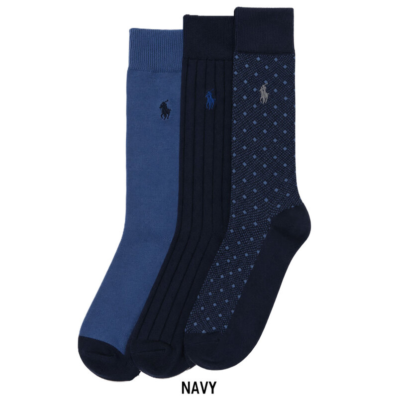 POLO RALPH LAUREN(ポロ ラルフローレン)メンズ ソックス 3足組