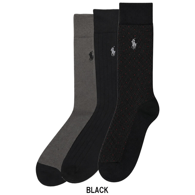 POLO RALPH LAUREN(ポロ ラルフローレン)メンズ ソックス 3足組