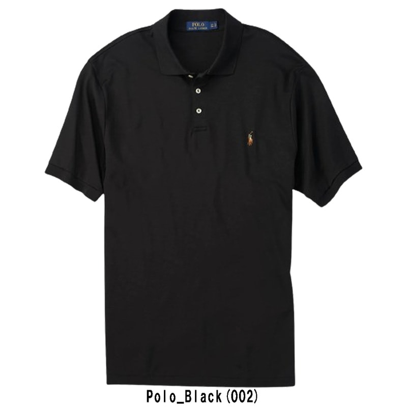 POLO RALPH LAUREN(ポロ ラルフローレン)ポロシャツ 無地 半袖 コットン ポニーロゴ ワンポイント 刺繍 SOFT TOUCH POLO CLASSIC FIT 710666999