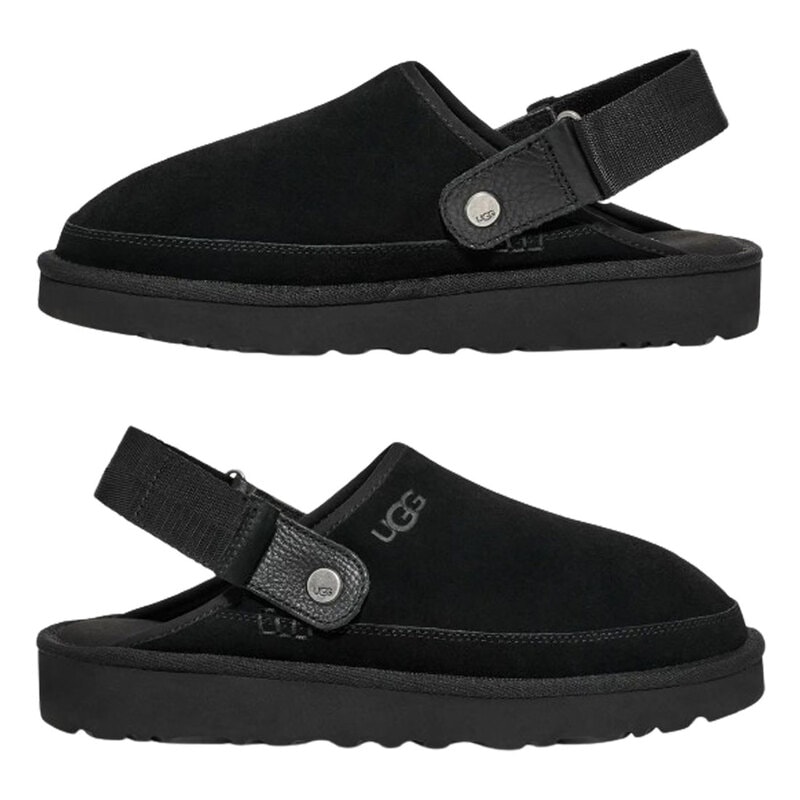 UGG(アグ)メンズ ゴールデンコースト クロッグ サンダル シューズ スリッポン スエード 調整可能 ストラップ クッション M GOLDENCOAST CLOG 1142172