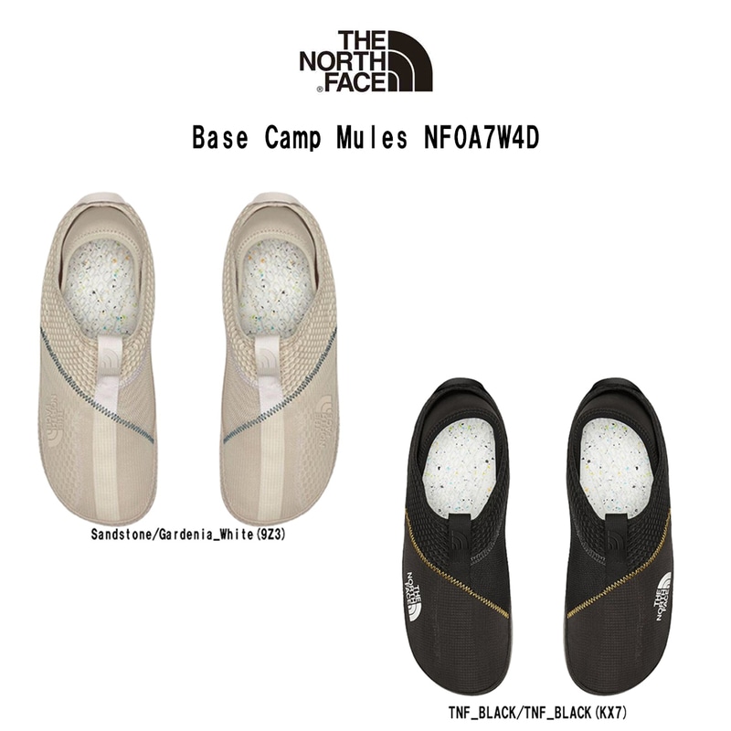 (SALE)THE NORTH FACE(ザノースフェイス)シューズ スリッポン サンダル ミュール 2WAY メッシュ アウトドア Base Camp Mules NF0A7W4D