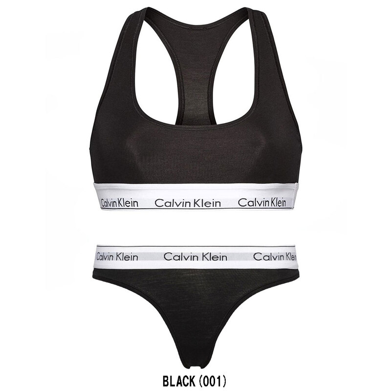 (SALE)Calvin Klein(カルバンクライン)ck レディース ブラジャー Tバック ショーツ セット スポーツ ジム 筋トレ 運動 無地 女性用 下着 F3785+F3786