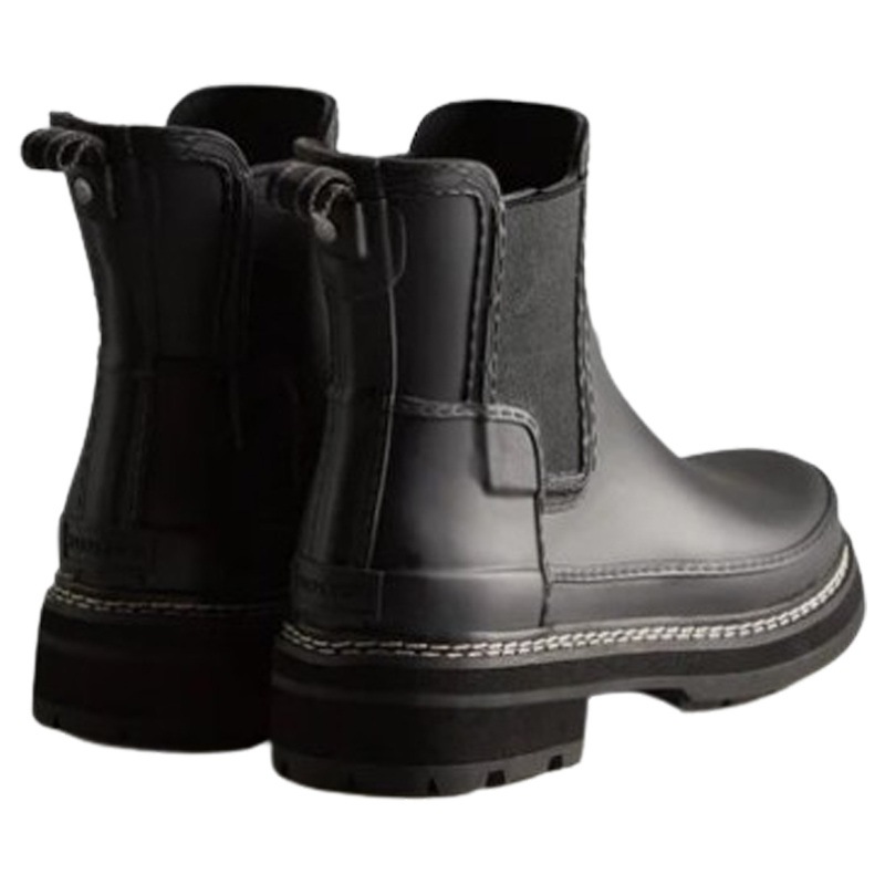 HUNTER(ハンター)レディース チェルシーブーツ ステッチ ショート