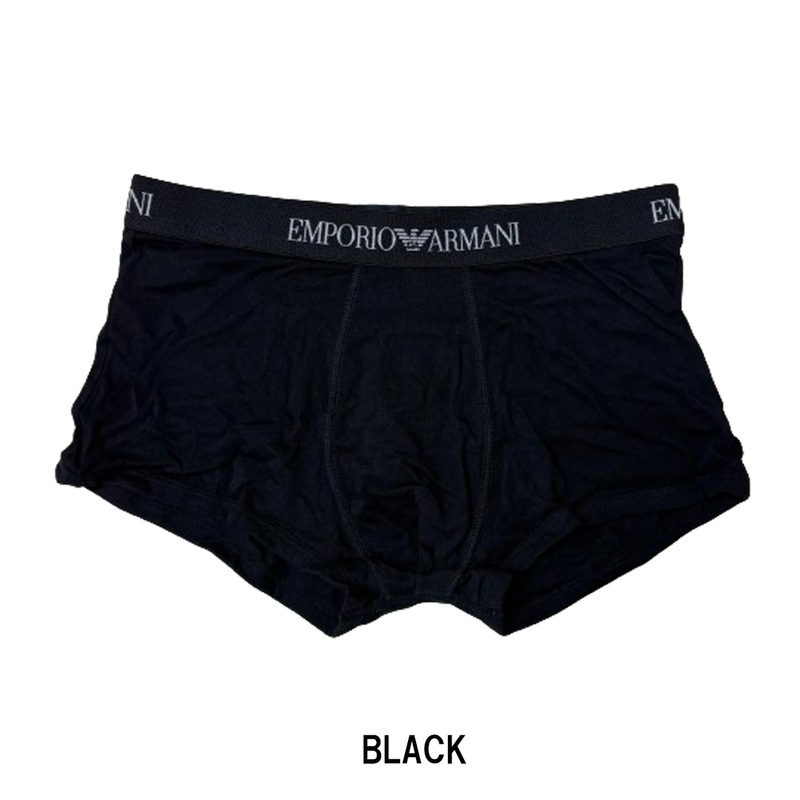 EMPORIO ARMANI(エンポリオアルマーニ)バラ売り 単品 1枚 試着用 お試し 箱無し ローライズ ボクサー パンツ メンズ 男性用 下着 111610