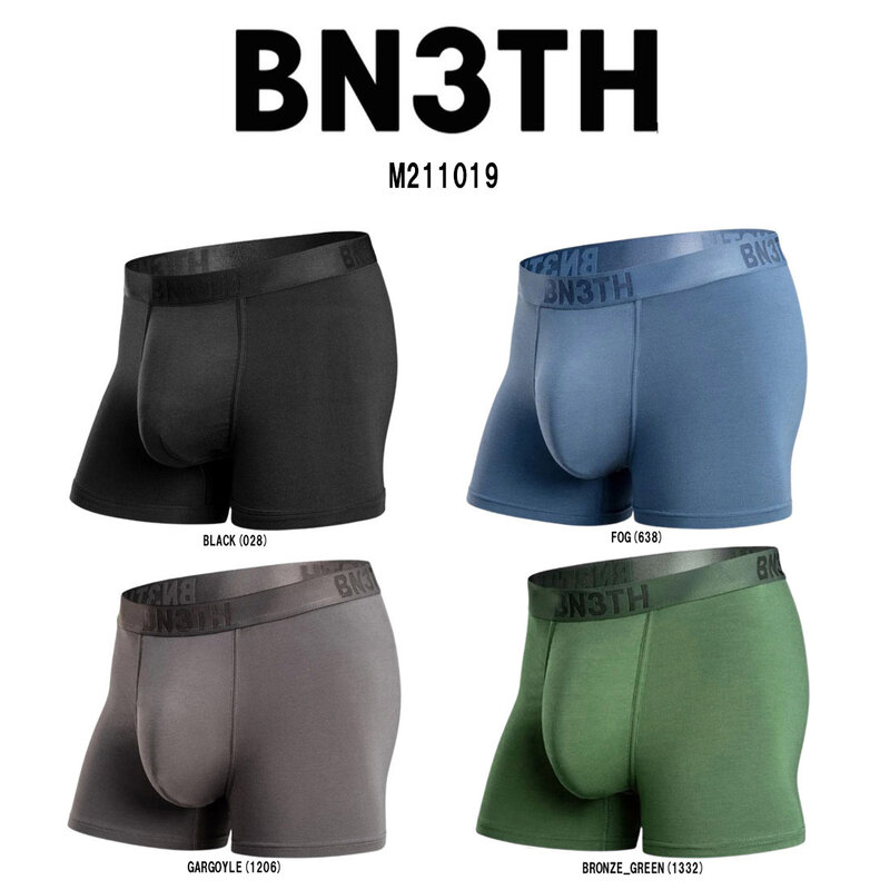 (SALE)BN3TH(ベニス)ショートボクサーパンツ マイパッケージ インナーポケット付 メンズ シンプル スポーツ 男性用下着 M211019