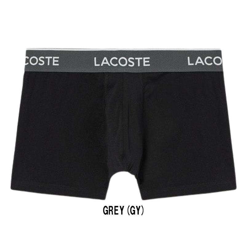 (SALE)LACOSTE(ラコステ)バラ売り 単品 1枚 お試し 試着用 箱無し ボクサーパンツ ショート 前閉じ コットン ストレッチ メンズ 男性用 下着 5H3401