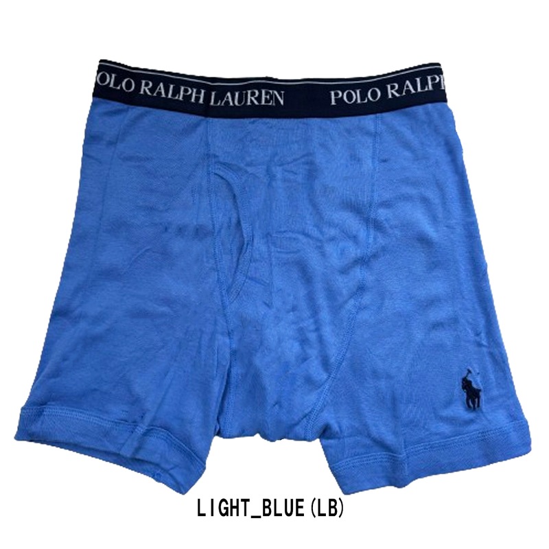 POLO RALPH LAUREN(ポロ ラルフローレン)バラ売り 単品 1枚 試着用 お試し 箱無し ボクサーパンツ ボクサーブリーフ コットン メンズ 男性用 下着 NCBBP