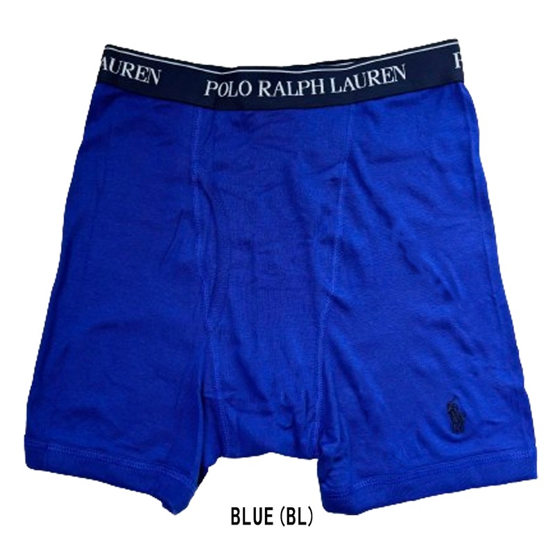 POLO RALPH LAUREN(ポロ ラルフローレン)バラ売り 単品 1枚 試着用 お試し 箱無し ボクサーパンツ ボクサーブリーフ コットン メンズ 男性用 下着 NCBBP