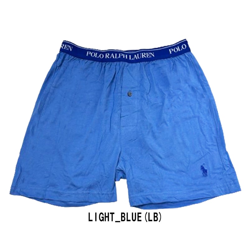 POLO RALPH LAUREN(ポロ ラルフローレン)バラ売り 単品 1枚 試着用 お試し 箱無し ニットボクサー ロゴ コットン メンズ インナー 男性用 下着 NCKBP