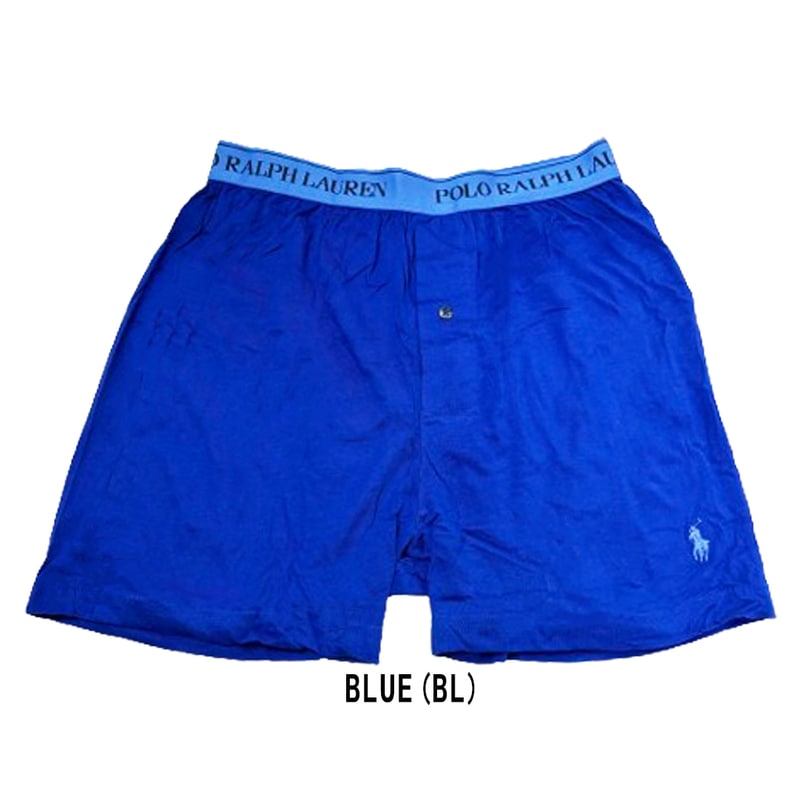 POLO RALPH LAUREN(ポロ ラルフローレン)バラ売り 単品 1枚 試着用 お試し 箱無し ニットボクサー ロゴ コットン メンズ インナー 男性用 下着 NCKBP