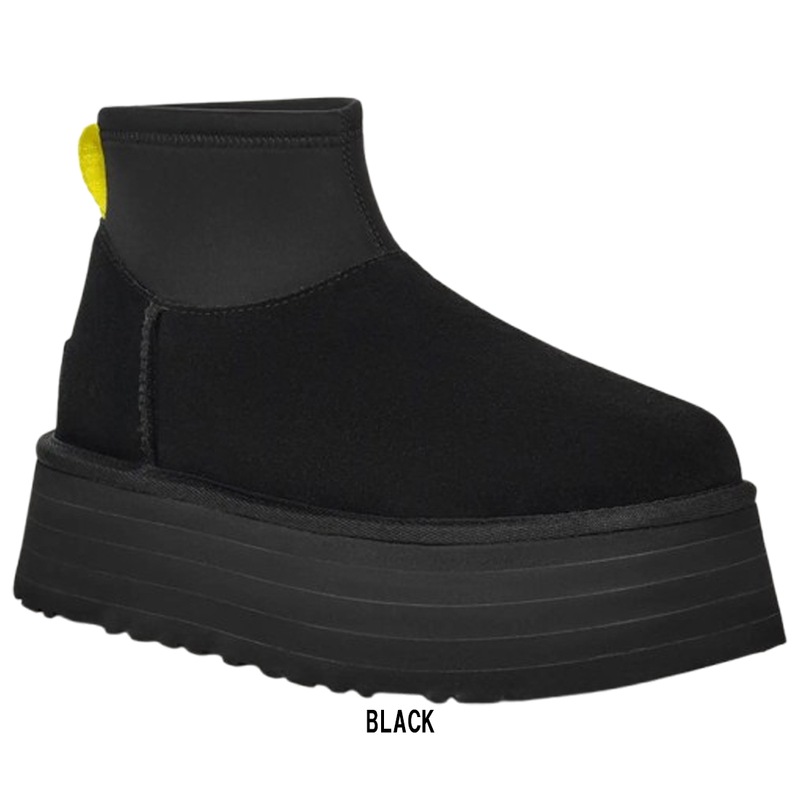 UGG(アグ)レディース クラシック ミニ ディッパー ブーツ シューズ ムートン 厚底 スエード ネオプレン W CLASSIC MINI DIPPER BOOT 1168170
