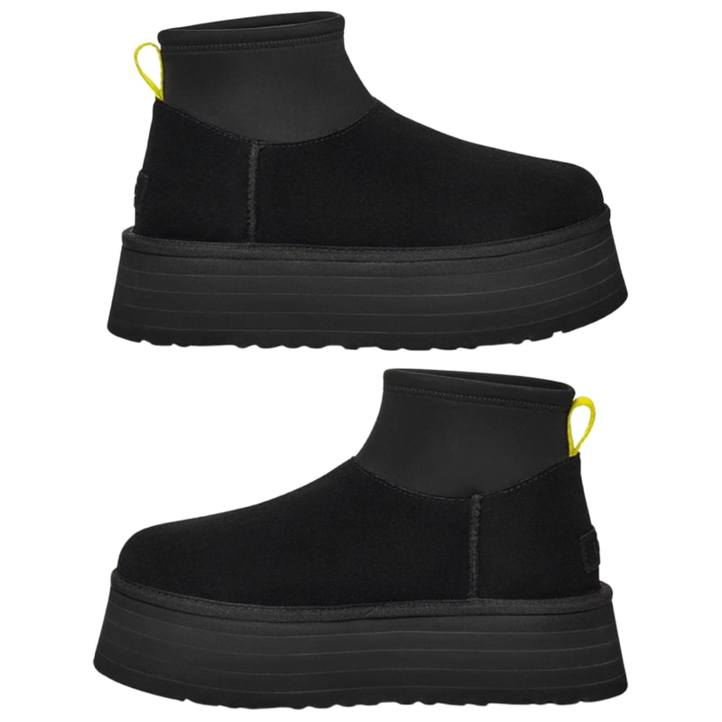UGG(アグ)レディース クラシック ミニ ディッパー ブーツ シューズ ムートン 厚底 スエード ネオプレン W CLASSIC MINI DIPPER BOOT 1168170