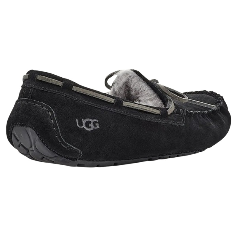 UGG(アグ)メンズ オルセン モカシン スリッポン シューズ ムートン ボア スエード ウール ふわふわ レース 屋内 屋外 男性用 靴 M OLSEN 1003390