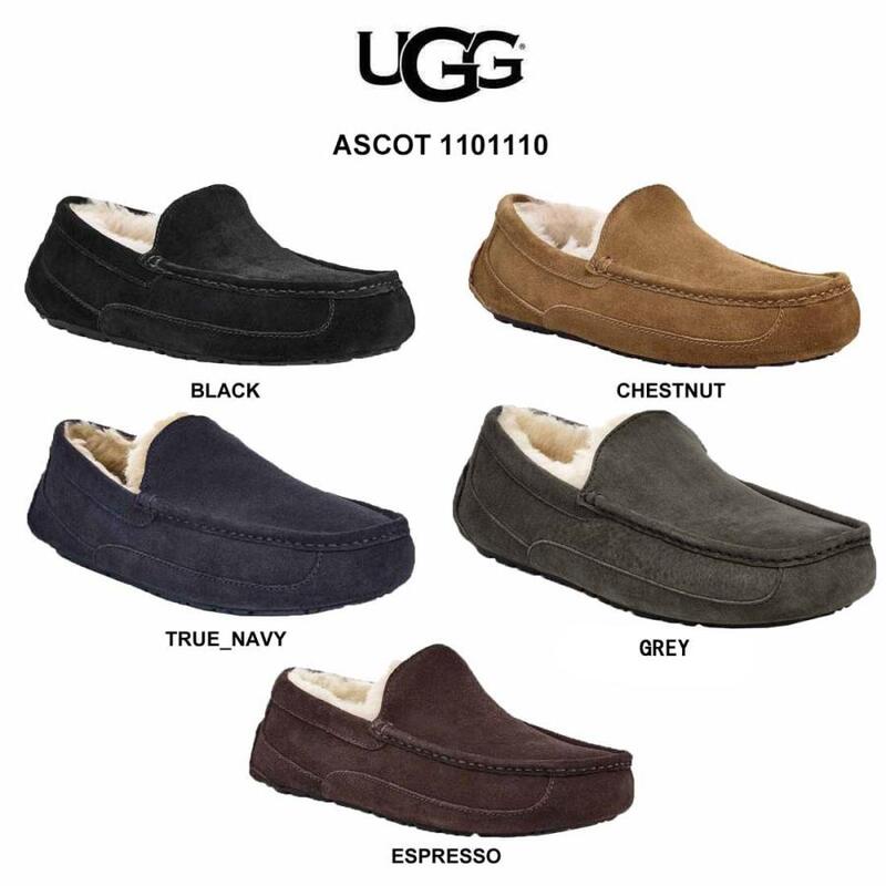UGG(アグ)メンズ アスコット モカシン ローファー シューズ はっ水
