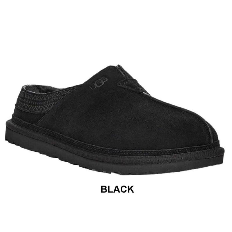 UGG(アグ)メンズ ニューマン スリッポン シューズ スリッパ ムートン スエード シープスキン 屋内 屋外 カジュアル ギフト M NEUMAN 1113631