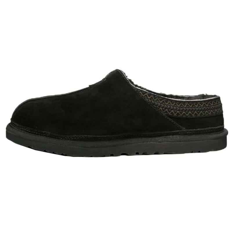 UGG(アグ)メンズ ニューマン スリッポン シューズ スリッパ ムートン スエード シープスキン 屋内 屋外 カジュアル ギフト M NEUMAN 1113631