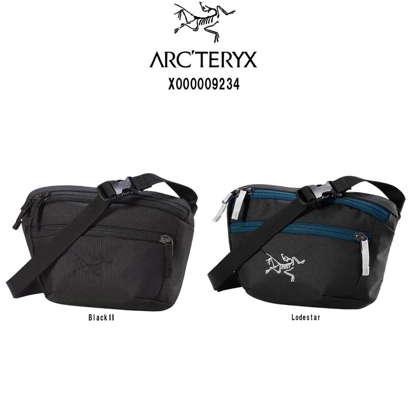 ARC'TERYX(アークテリクス)ウエストパック ショルダーバック 調整可能 ポーチ 小物入れ ランニング マンティス ユニセックス 男女兼用 MANTIS 1 X000009234