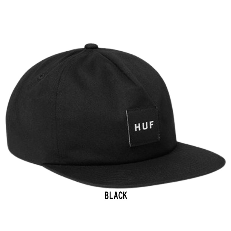 HUF(ハフ)キャップ 帽子 ハット コットン 5パネル ロゴ 刺繍 スナップバック 調整可能 ストリート スケーター メンズ レディース ユニセックス HT00714