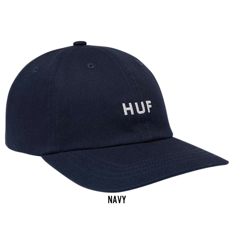 HUF(ハフ)キャップ 帽子 ハット コットン 綿 6パネル ロゴ 刺繍 ストリート スケーター カジュアル 調整可能 ユニセックス メンズ レディース HT00716