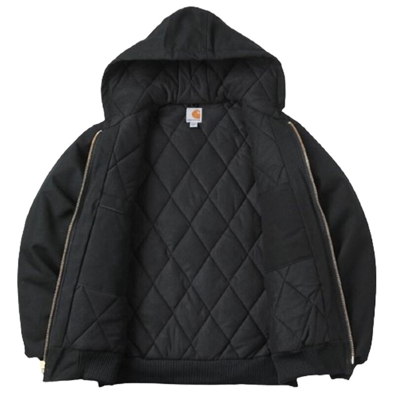 Carhartt WIPアクティブジャケット ブラック キルティング中綿 Carhartt(カーハート)アクティブジャケット アウター コットンダック