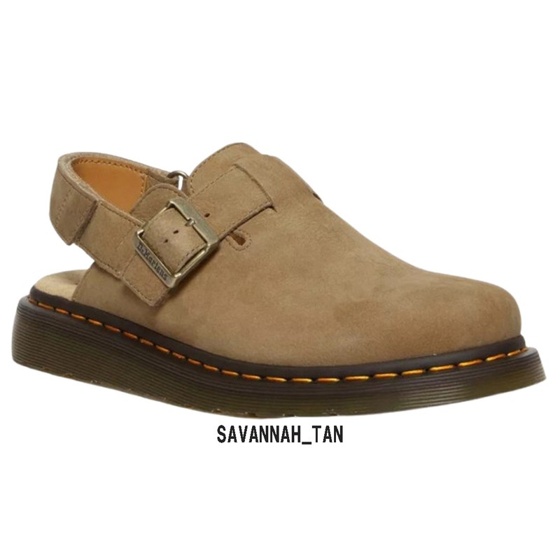 (SALE)Dr.Martens(ドクターマーチン)ジョージ スリングバック ミュール ヌバック レザー シューズ サンダル 革靴 ブラウン レディース メンズ Jorge II 31568439
