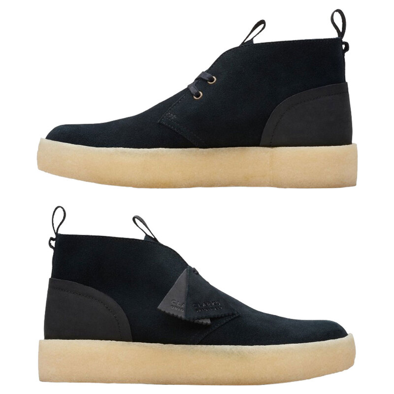 CLARKS(クラークス)デザートカップ チャッカブーツ アンクルブーツ レースアップ シューズ ブラック スエード メンズ Desert Cup 26167868