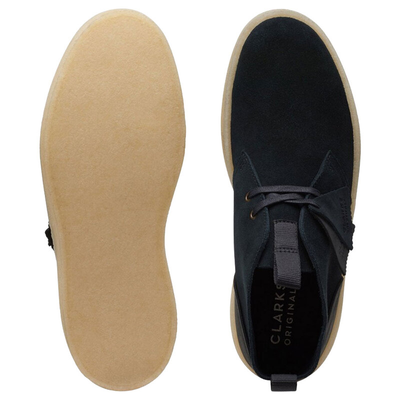 CLARKS(クラークス)チャッカブーツ デザートカップ シューズ ブラック スエード カジュアル メンズ 男性用 Desert Cup 26167868