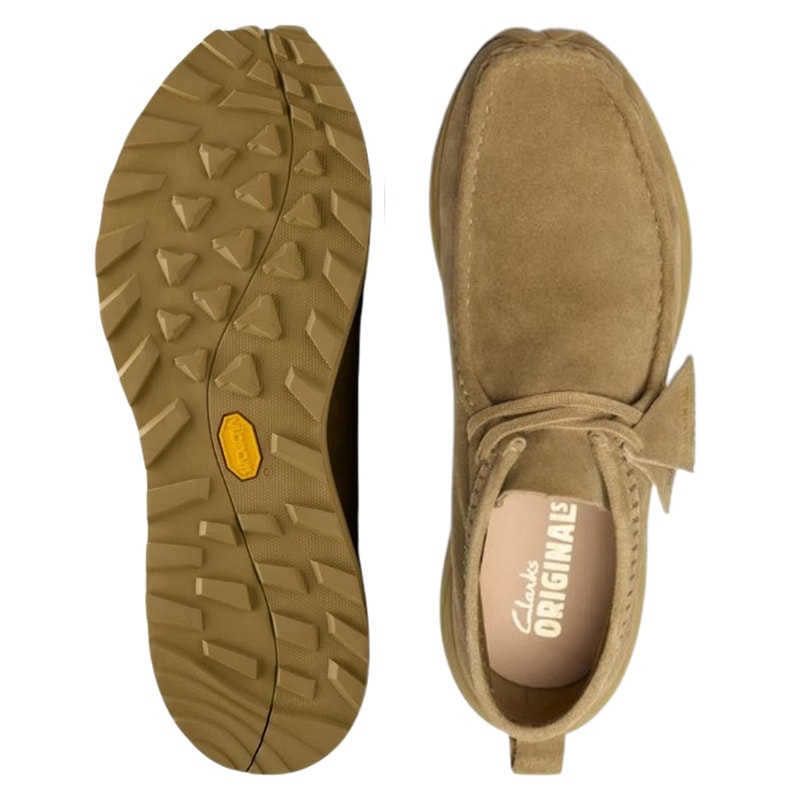 CLARKS(クラークス)ワラビー エデン ハイカット モカシン シューズ