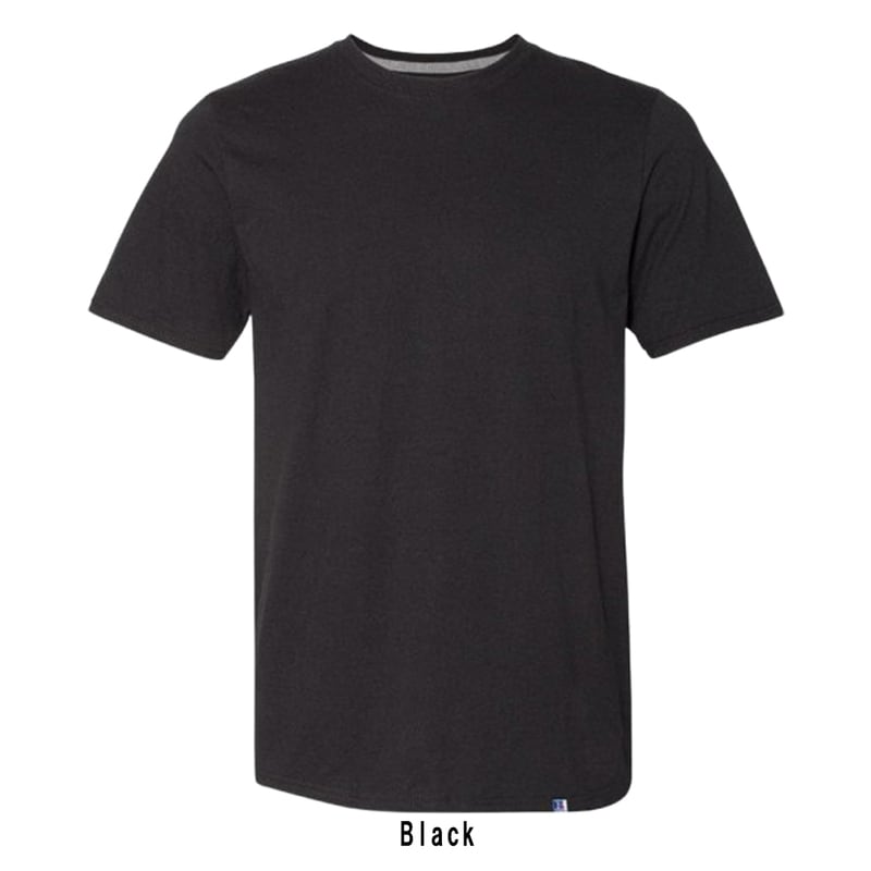 (SALE)RUSSELL ATHLETIC(ラッセル アスレティック)Tシャツ 半袖 コットン クルーネック ドライパワー 無地 カジュアル ジム 運動 トレーニング メンズ 64STTM
