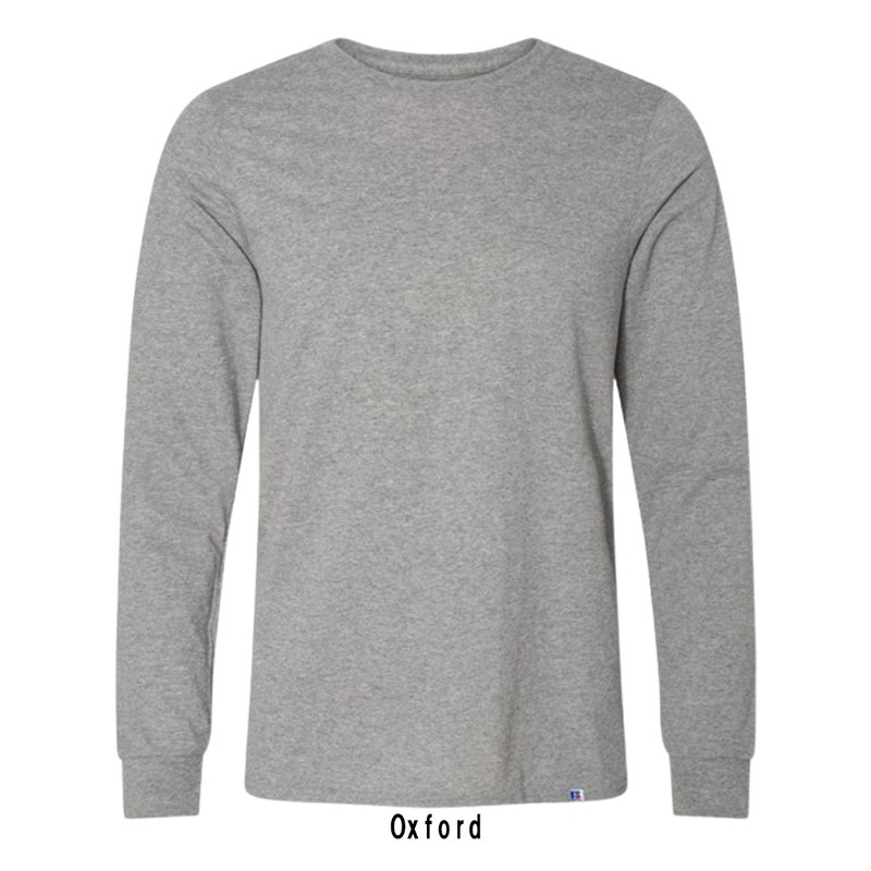 (SALE)RUSSELL ATHLETIC(ラッセル アスレティック)Tシャツ 長袖 コットン クルーネック ドライパワー 無地 カジュアル 運動 ジム メンズ 64LTTM