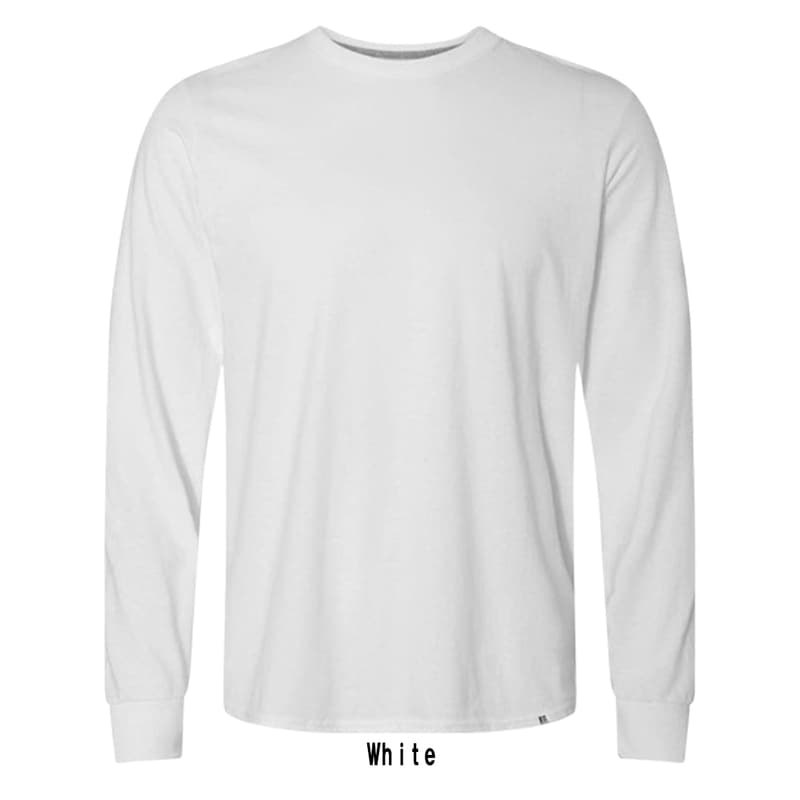 (SALE)RUSSELL ATHLETIC(ラッセル アスレティック)Tシャツ 長袖 コットン クルーネック ドライパワー 無地 カジュアル 運動 ジム メンズ 64LTTM