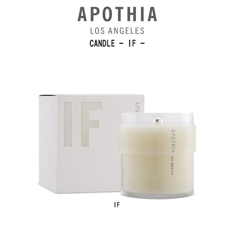 APOTHIA(アポーシア)アロマキャンドル イフ フレグランス アロマ ロウソク シトラス 柑橘系 定番 人気 ラグジュアリー ギフト プレゼント CANDLE 