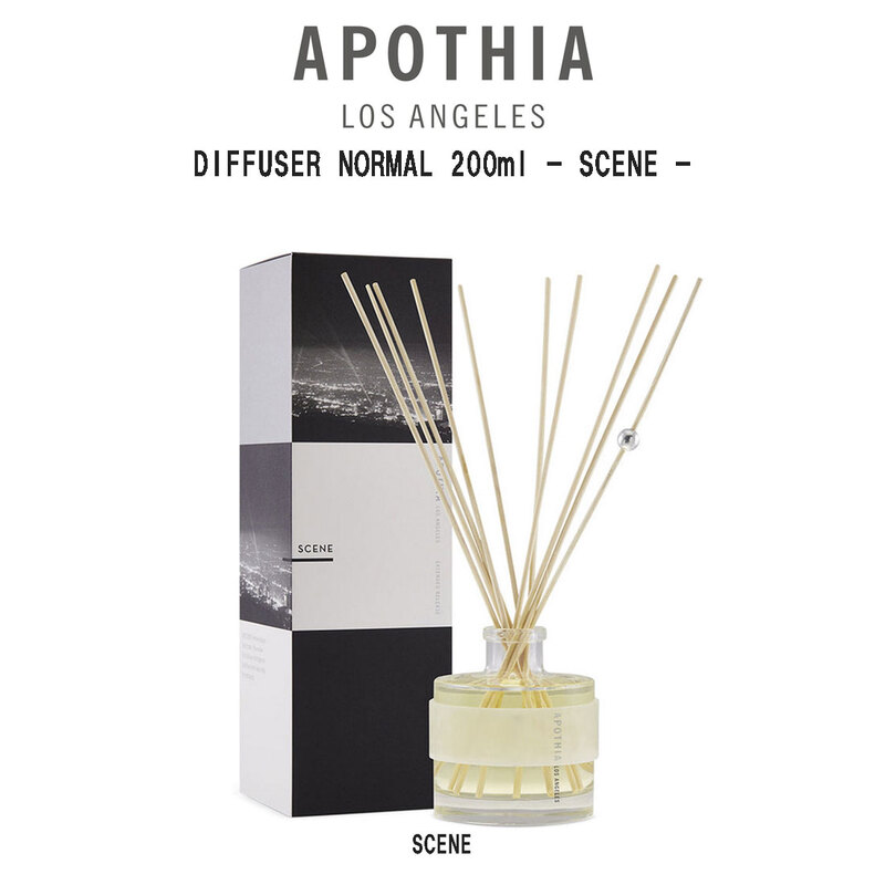 APOTHIA(アポーシア)ディフューザー シーン フレグランス アロマ フィグ ペアー インテリア 人気 ギフト プレゼント DIFFUSER NORMAL 200ml 