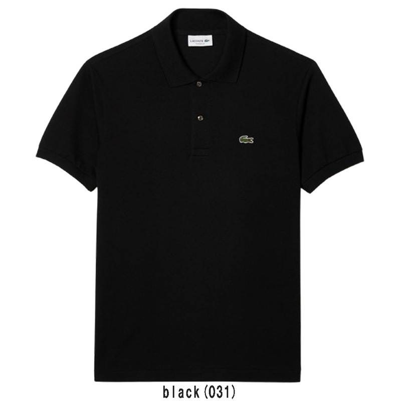 LACOSTE(ラコステ)ポロシャツ クラシックフィット 半袖 鹿の子 テニス ゴルフ 定番 メンズ 男性用 L1212