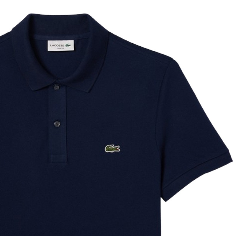 LACOSTE(ラコステ)ポロシャツ スリムフィット 半袖 鹿の子 テニス ゴルフ 定番 メンズ 男性用 PH4012