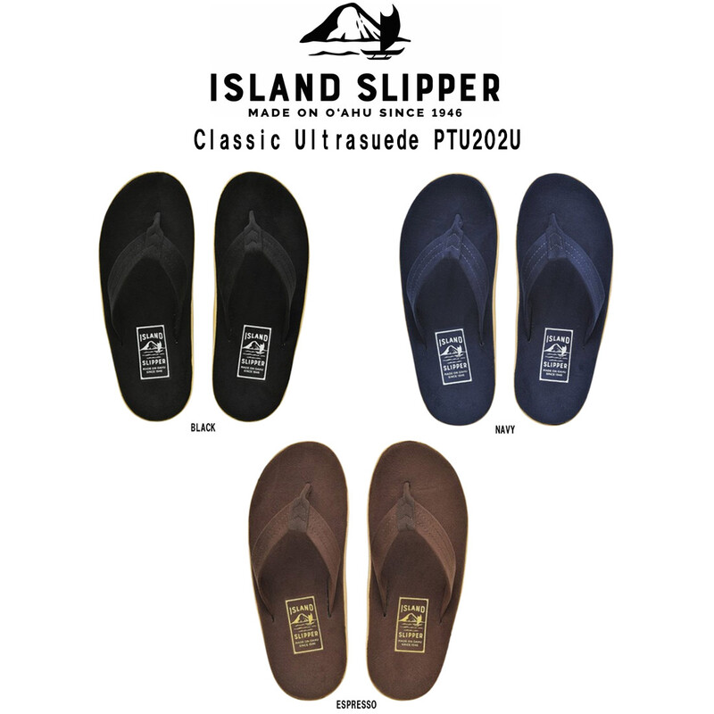 ISLAND SLIPPER(アイランドスリッパ)サンダル ビーチサンダル トングサンダル スリッパ ウルトラスエード メンズ 男性用 靴 Classic Ultrasuede PTU202U
