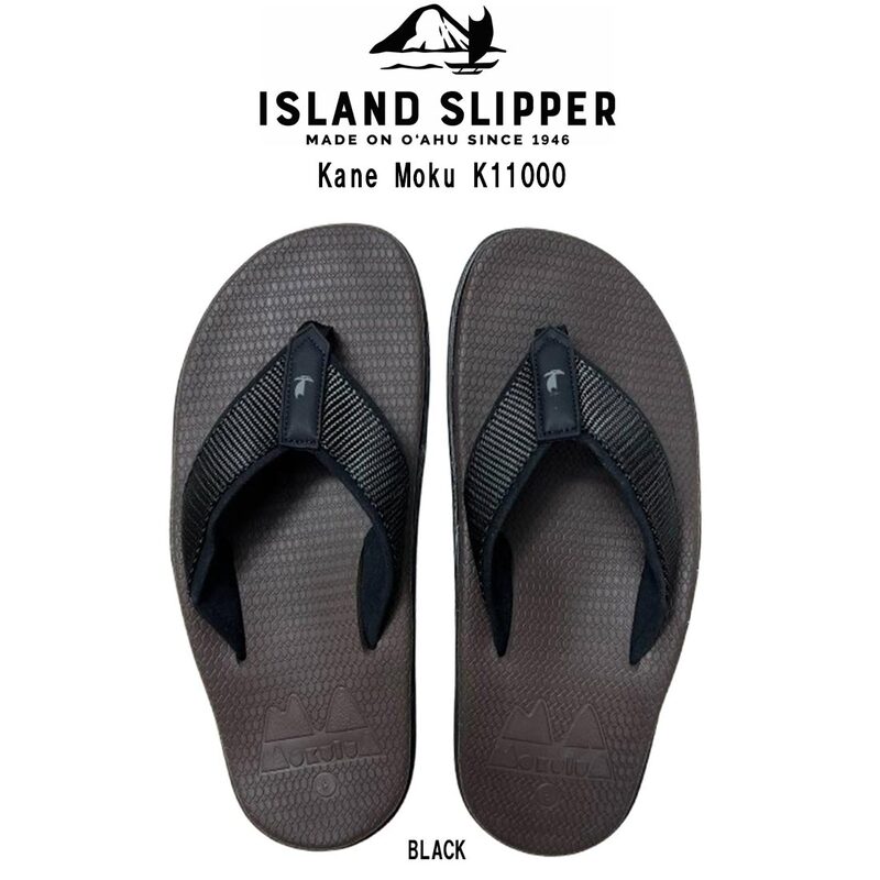 ISLAND SLIPPER(アイランドスリッパ)サンダル ビーチサンダル モクルア トングサンダル ハワイ発 海 アウトドア メンズ 靴 男性用 Kane Moku K11000