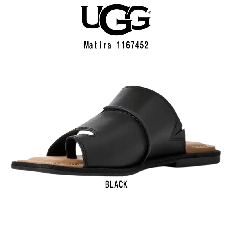 UGG(アグ)サンダル マティラ シーサイド レザー フラット スリッパ リゾート レディース 女性用 靴 Matira 1167452