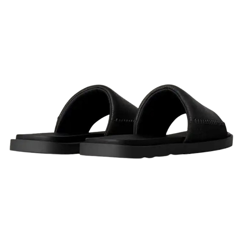 (SALE)UGG(アグ)メンズ シーサイド スライド サンダル レザー スリッパ シャワーサンダル フラット ステッチ リゾート M Seaside II Slide 1166593