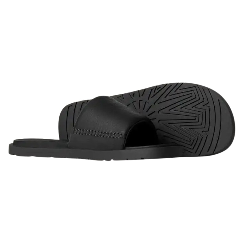 (SALE)UGG(アグ)メンズ シーサイド スライド サンダル レザー スリッパ シャワーサンダル フラット ステッチ リゾート M Seaside II Slide 1166593