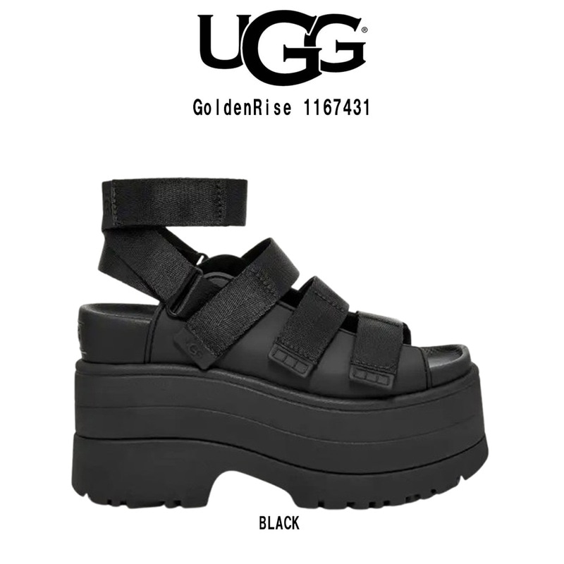 UGG ゴールデンライズ ストラップ プラットフォームサンダル 23㎝ UGG ゴールデンライズ ストラップ プラットフォームサンダル 23